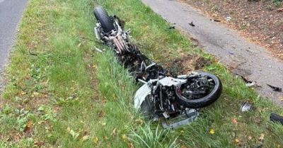 Trzy osoby ranne w dwóch wypadkach z udziałem motocykli